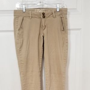 Khaki Skinny Pants